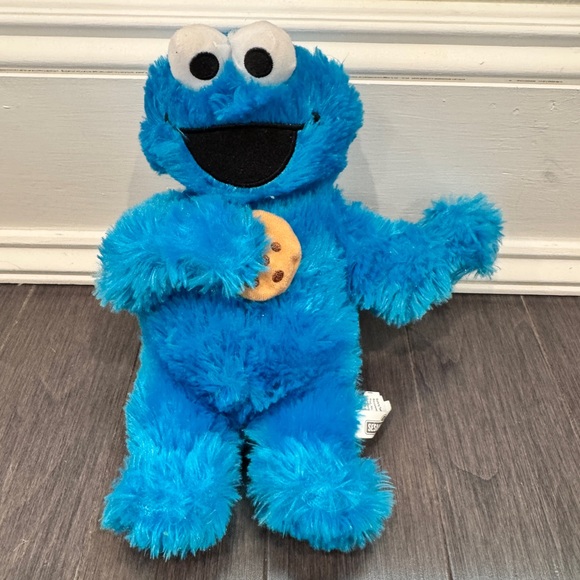 Sesame Street Other - Sesame Street Cookie Monster 10” in Blue Plush Stuffed Animal Toddler Kids Baby